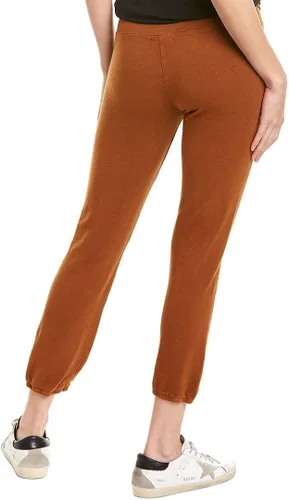 Vista 2 de Monrow Women's Supersoft Vintage Sweatpants, Casual Straight Leg Cut, Adjustable Drawstring & Banded Ankles