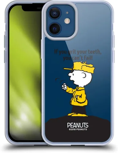 Vista 194 de Head Case Designs Funda de gel suave con licencia oficial de Peanuts Autumn Charlie Brown compatible con Apple iPhone 7 Plus/iPhone 8 Plus