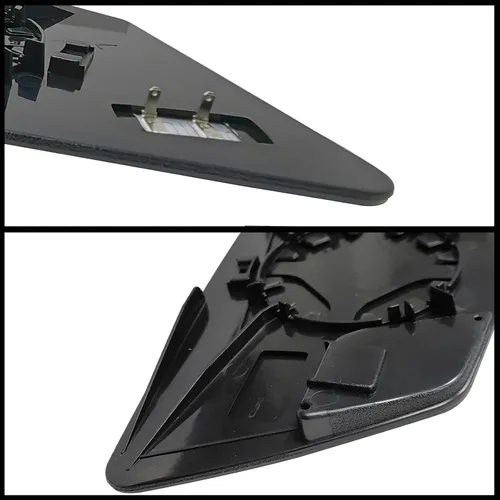 Vista 4 de Espejo calefactable izquierdo del lado del conductor con placa de respaldo compatible con GMC Acadia Chevrolet Traverse Saturn Outlook sustituye a
