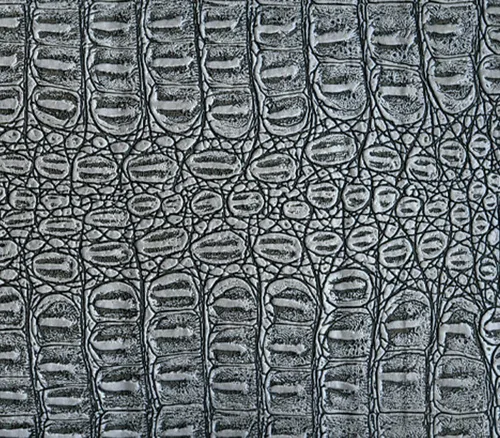 Vista 22 de Tela de Vinilo Imitación Cuero de Cocodrilo 54" de Ancho Vendido por Yarda (Bronce)