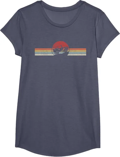 Vista 16 de Camiseta retro vintage Off Road 4X4 Negro