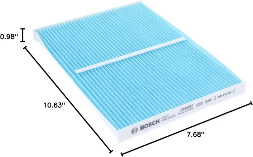 Vista 7 de Bosch 6061C - Filtro de aire de habitáculo HEPA - Compatible con Select Nissan Rogue, Sentra