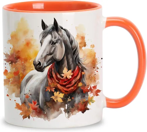 Vista 9 de Hyturtle Bonita taza de café de gato naranja, regalos de Navidad para mamá de gato, regalo de decoración de plantas para amantes de las plantas