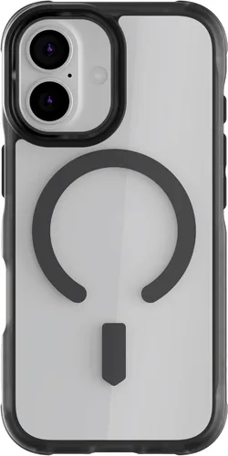 Vista 154 de Ghostek Covert Clear - Funda transparente para iPhone 15 Plus, silicona a prueba de golpes, compatible con accesorios Apple MagSafe, funda Negro