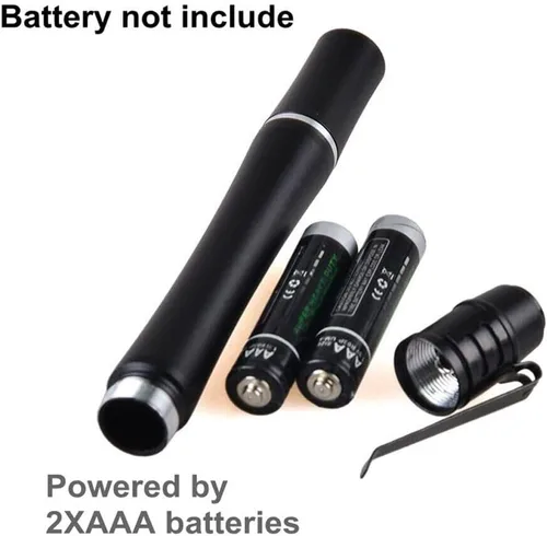 Vista 2 de Pocketman Antorcha violeta Blacklight linterna pluma detector de luz 395nm portátil LED Penlight con clip