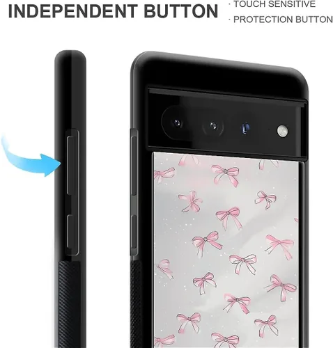 Vista 258 de Compatible con Google Pixel 4A 5G Mobile Case Creative Acrylic Panel trasero Silicona Protección Grip especialmente diseñado para Google Pixel 4A 5G
