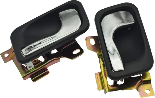 Vista 3 de Par de manijas de puerta interiores laterales izquierda y derecha para Mitsubishi Montero Pajero 1990-2000