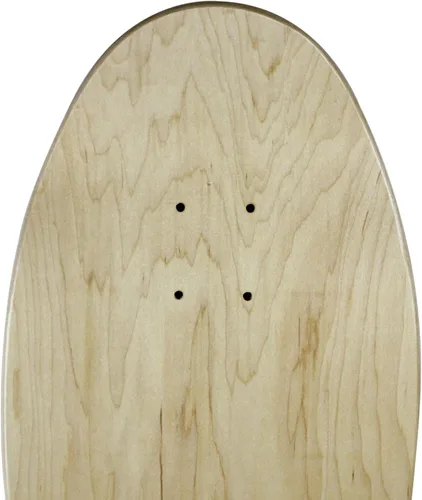 Vista 3 de Moose Old School - Tabla de monopatín (10 x 30 pulgadas, natural)