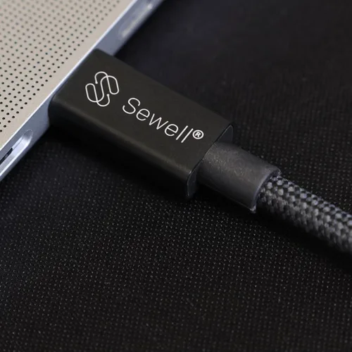 Vista 2 de Sewell Cable Thunderbolt 5, 3.3 pies, certificado Intel, 80Gbps/120Gbps