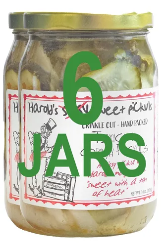 Vista 5 de Harold's - Sissy Sweet Crinkle Cut Pickles