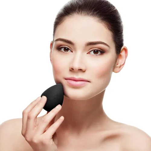 Vista 6 de Esponja aplicadora de maquillaje Aesthetica, sin látex y vegana, para polvo, crema o líquidos, una pieza