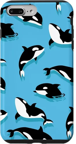 Vista 12 de Orca Swimming Whale Cool Miami Dolphin Beach Lover Gift Case for iPhone 17