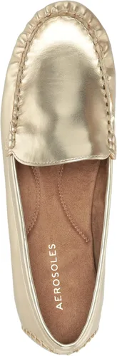 Vista 5 de Aerosoles Mocasín diario para mujer, Soft Gold Vegan