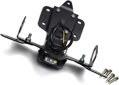 Vista 7 de TEMKIN W para Yamaha MT 07 FZ 07 MT07 FZ07 2013-2019 motocicleta trasera placa soporte soporte cola ordenado Fender Eliminator Y