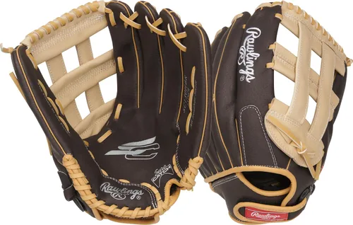 Vista 31 de Rawlings Guante de béisbol y sóftbol Sure Catch Modelos de T-Ball, para jóvenes y adultos recreativos Múltiples tallas y estilos