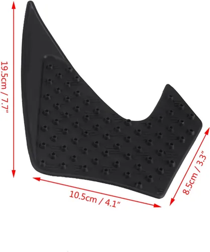 Vista 2 de 1 par FZ07 Grips, Keenso Antideslizante Rodilla Grip Protector Pegatina FZ07 Almohadillas Laterales para MT07 FZ07 20142016
