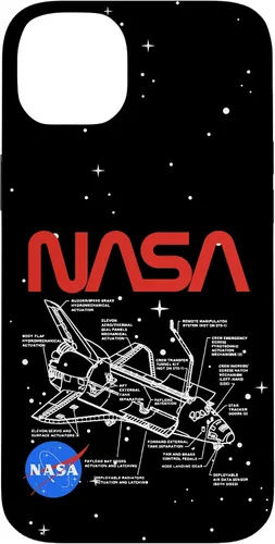 Vista 15 de NASA Carcasa con logotipo de Space Shuttle Schematic para iPhone 17