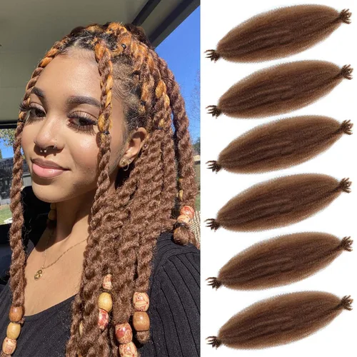 Vista 36 de Trenzas Afro Twist de 12 pulgadas - Cabello trenzado al crochet estilo Afro (12 pulgadas (Paquete de 3), 30#)
