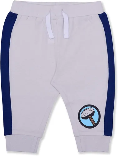 Vista 5 de Marvel Avengers - Conjunto de body y pantalón deportivo para recién nacido y bebé, azul, azul marino, rojo, verde, negro, gris