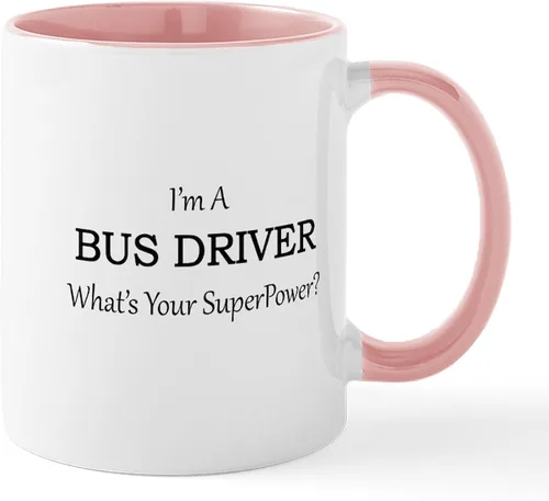 Vista 29 de CafePress Bus Driver Gift Idea Tazas Taza de café de cerámica de 11 oz (11.0 fl oz)