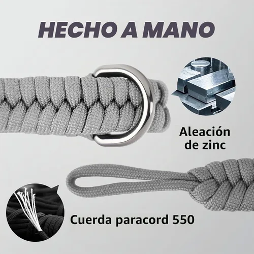 Vista 5 de SUNYA Correa de muñeca para cámara para fotógrafos, correa de paracord de cuerda para cámara, correa de mano compatible para cámara réflex digital