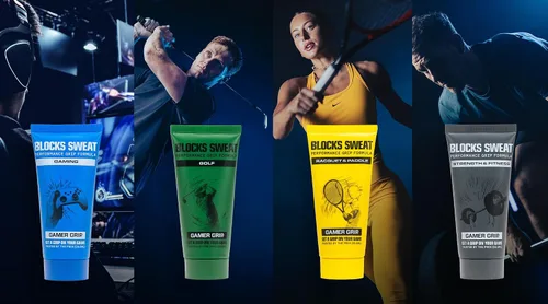Vista 9 de Gamer Grip Paquete de loción de agarre de golf y fitness, sin tiza, agarre más fuerte