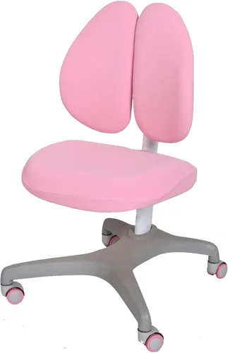 Vista 5 de Funda elástica para silla de escritorio para niños, silla de estudio para niños con respaldo hueco, funda para silla de computadora, funda giratoria