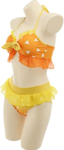 Vista 8 de Akatsuki Bikini sexy para mujer, traje de baño de anime Hokage, traje de baño de anime