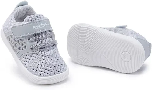 Vista 2 de BMCiTYBM Zapatos para bebé niño y niña de malla transpirable ligeros antideslizantes para primeros caminos 6 9 12 18 24 meses