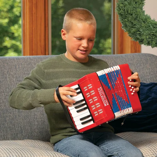Vista 16 de Woodstock Acordeón para niños. Colección de música.