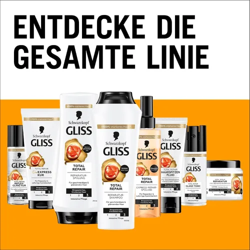 Vista 8 de Gliss Kur Schwarzkopf Oil Nutritive Anti Split End Hair Tip Fluido 1.7 fl oz
