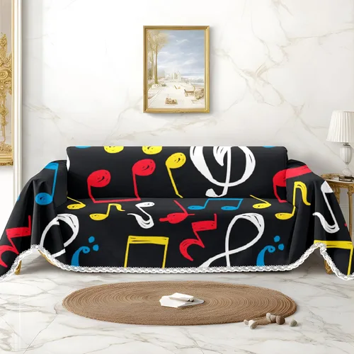 Vista 15 de Funda de sofá con estampado de piña a rayas, fundas de sofá para sillón, funda resistente a las manchas, protector universal de muebles