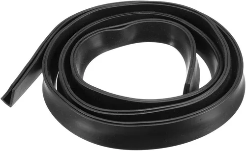 Vista 8 de uxcell Extrusión del sello en U del borde del molde, hoja protectora de borde de canal en U negra de silicona se adapta a borde de 0.004-0.059 in