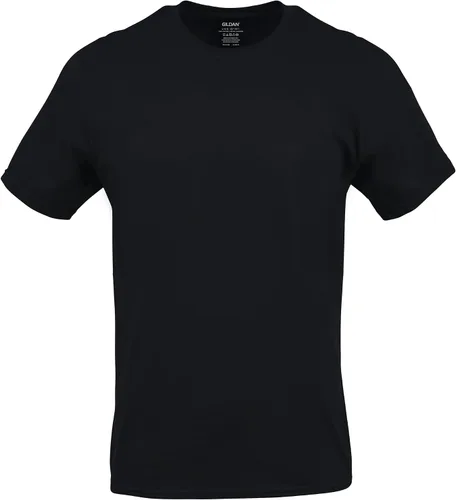 Vista 4 de Gildan Camisetas de cuello redondo, paquete múltiple, estilo G1100, para hombre