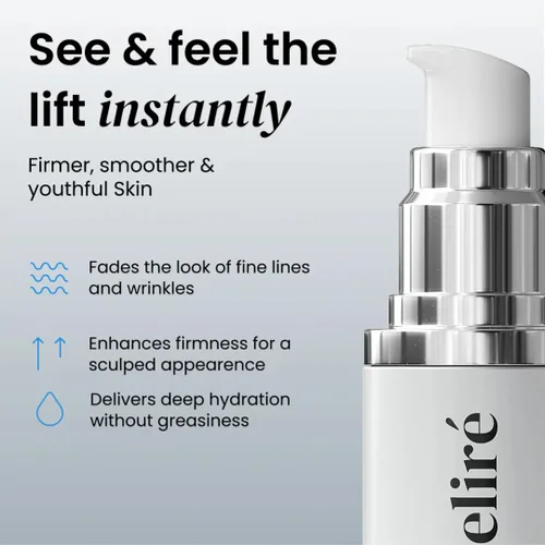 Vista 3 de Eliré Crema facial coreana antienvejecimiento con vitamina C y aloe - Hidratante reafirmante, hidratante y reparadora de arrugas - Piel sensible