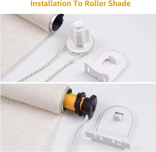 Vista 6 de Motor de persiana inteligente Sortfle Motor tubular WiFi para persiana enrollable motorizada, persiana para ventanas, persianas enrollables