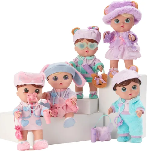 Vista 10 de Madame Alexander Muñeca de moda Poshy Baby™ de 12 pulgadas, Bunnee Couture