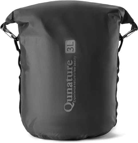 Vista 8 de Bolso de la horquilla de la bici, sistema ultraligero impermeable del rollo para Bikepacking Negro