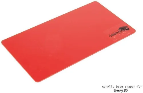 Vista 8 de Base de acrílico Shaper con medio color rojo transparente para bolsos de diseñador (envío expreso)