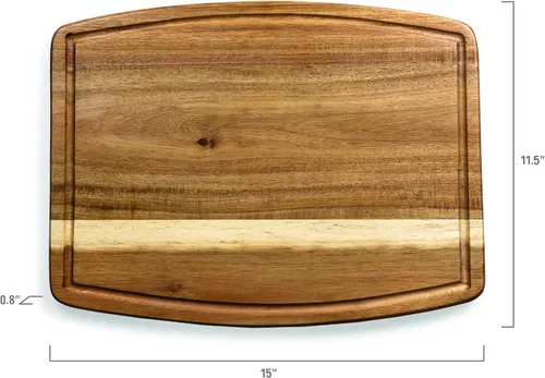 Vista 8 de PICNIC TIME Disney Encanto Familia Ovale - Tabla de cortar de acacia, bandeja para servir (madera de acacia)