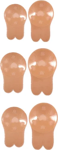 Vista 11 de ICEGIA Cubierta de pezón para mujer, reutilizable, adhesivo de silicona para pezones, pétalos pegajosos