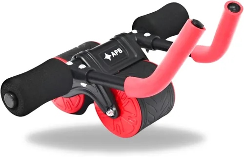 Vista 8 de APB Blast Ab Roller, con soporte de codo grueso con resorte de resistencia. Entrenamiento abdominal para ejercicios abdominales y ejercicios