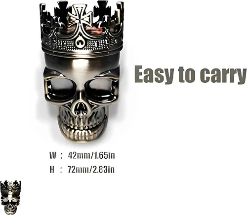 Vista 2 de Skull Crusher 1.8 Pulgadas (Negro)