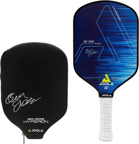Vista 16 de JOOLA Ben Johns CAS 16mm Carbon Fiber Pickleball Paddle - CAS Surface Tech - Control & Power Paddle - USAP Approved - Aero Curve - Feel-Tec Pure