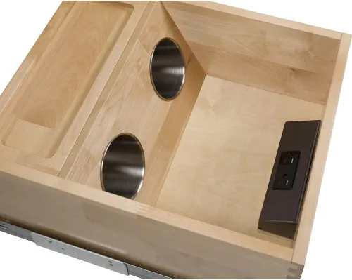 Vista 2 de Hardware Resources Cajón de tocador eléctrico de 15