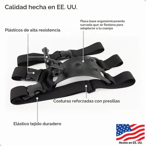 Vista 5 de STUNTMAN 360 - Soporte de hombro para GoPro y otras cámaras de acción