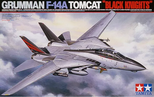Vista 2 de Tamiya Avión F-14A Tomcat Black Knights 1/32 (TAM60313)