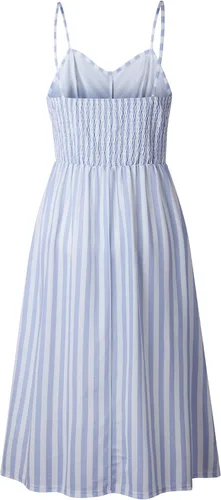 Vista 16 de Angashion - Vestido floral de verano estilo bohemio para mujer, con botones, bolsillos y tiras ajustables