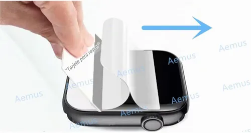 Vista 6 de Protector de pantalla para IDW13 / IDW15 / IDW19 Smart Watch 1.8" (PAQUETE DE 6) película de TPU transparente de cobertura completa compatible