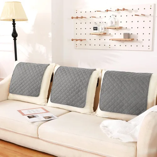 Vista 9 de Moukeren Protector de reposacabezas reclinable, 3 piezas, para silla reclinable, fundas de sofá, silla, protector de cabeza para muebles de sofá